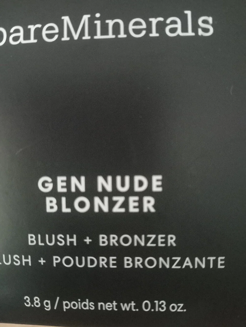 bareMinerals Gen Nude Blonzer Blush + Bronzer - Black Packaging